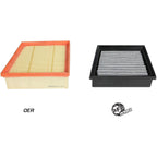aFe MagnumFLOW Pro DRY S OE Replacement Filter, 2014-2019 Fiesta ST - Angle 3