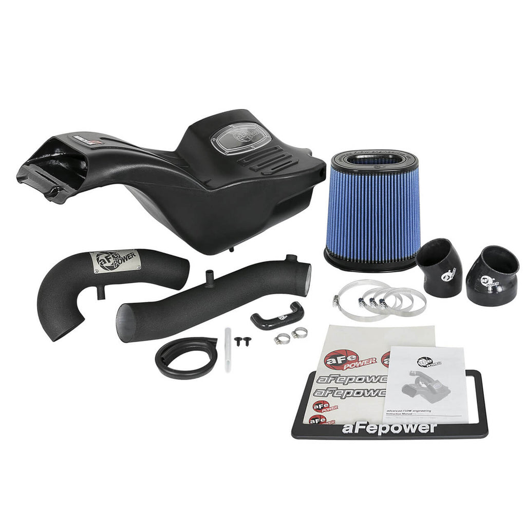 aFe Momentum XP Pro 5R Cold Air Intake System, 2017-2020 F-150 Raptor - Angle 4