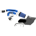 aFe POWER Momentum XP Pro 5R Intake System (Blue), 2017-2020 F-150 Raptor - Angle 3