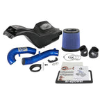 aFe POWER Momentum XP Pro 5R Intake System (Blue), 2017-2020 F-150 Raptor - Angle 4
