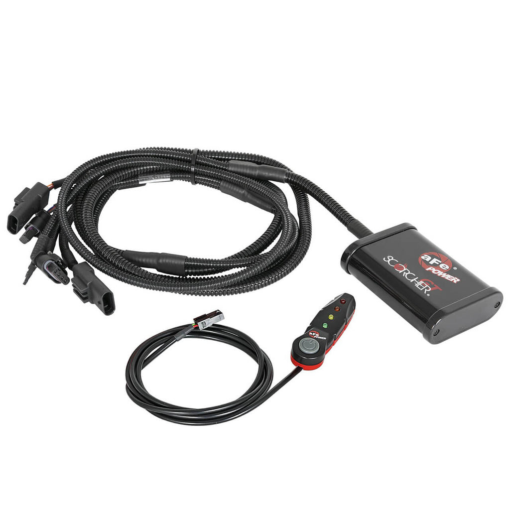 aFe Scorcher GT Power Module, 2017-2020 F-150 Raptor - Angle 2