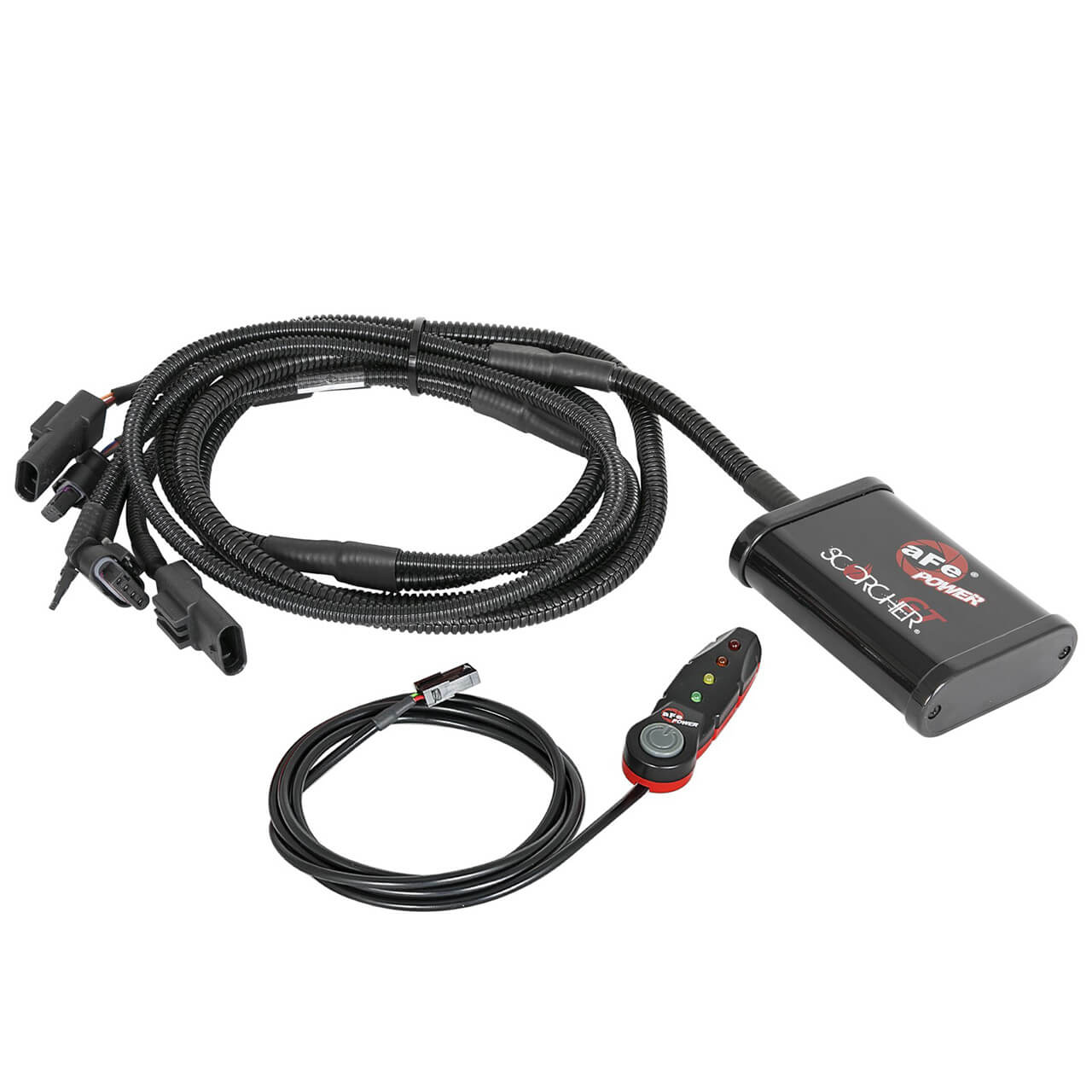 aFe Scorcher GT Power Module, 2017-2020 F-150 Raptor - Angle 2