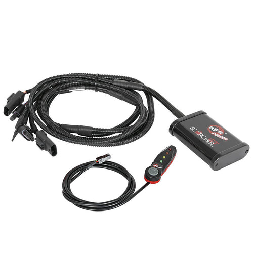 aFe Scorcher GT Power Module, 2017-2020 F-150 Raptor - Angle 2