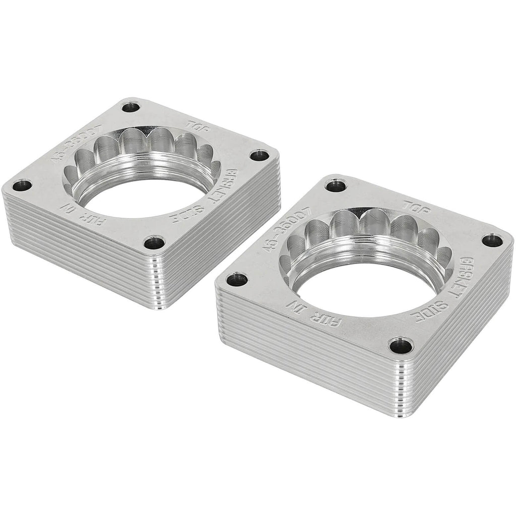 aFe Silver Bullet Throttle Body Spacer, 2009-2020 370Z - Angle 2