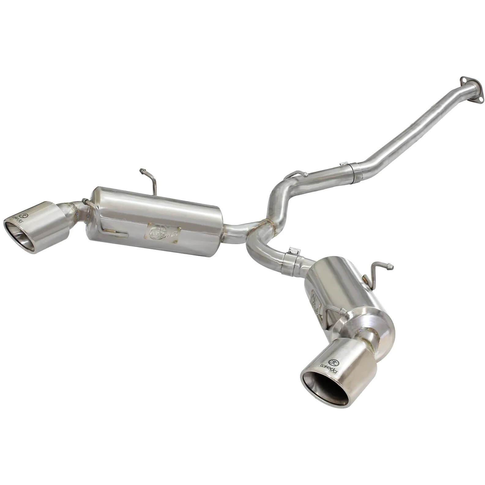 aFe Takeda 2.5in 304SS Cat-Back Exhaust System, 2013-2026 BRZ/FR-S/86/GR86