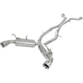 aFe Takeda 2.5in 304SS Cat-Back Exhaust System w/ Polished Tips, 2009-2020 370Z