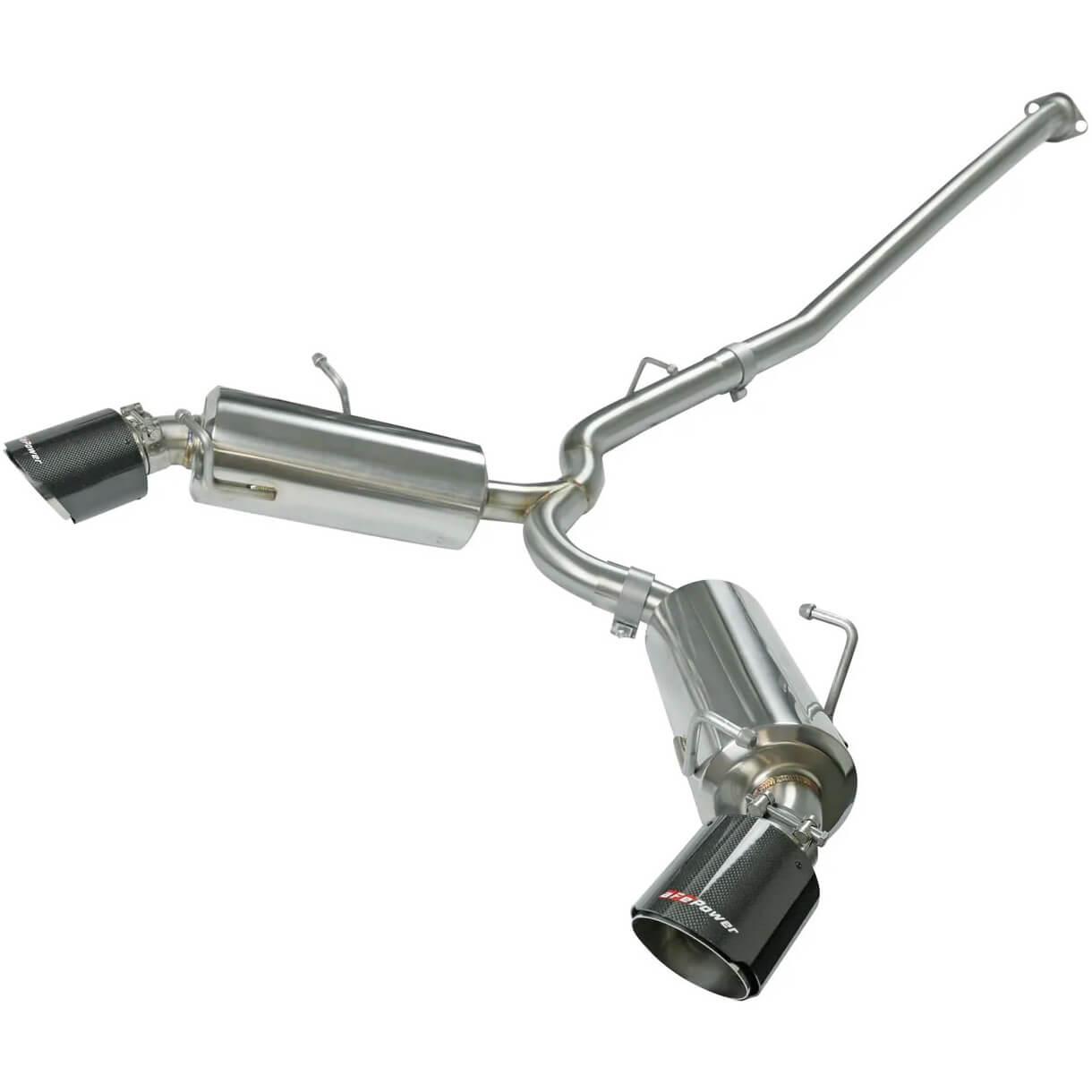 aFe Takeda 304SS Axle-Back Exhaust System w/ Dual Carbon Fiber Tips, 2013-2026 BRZ/FR-S/86/GR86