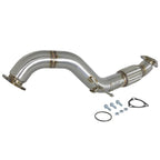 aFe Takeda 3in 304SS Mid-Pipe, 2017-2021 Civic Type R
