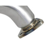 aFe Takeda 3in 304SS Mid-Pipe, 2017-2021 Civic Type R - Angle 3