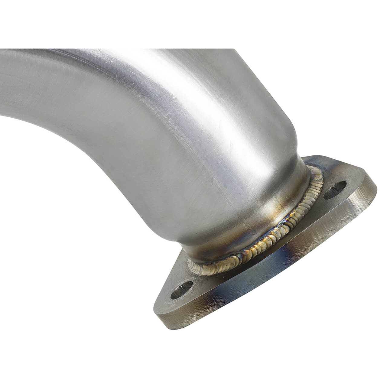 aFe Takeda 3in 304SS Mid-Pipe, 2017-2021 Civic Type R - Angle 3