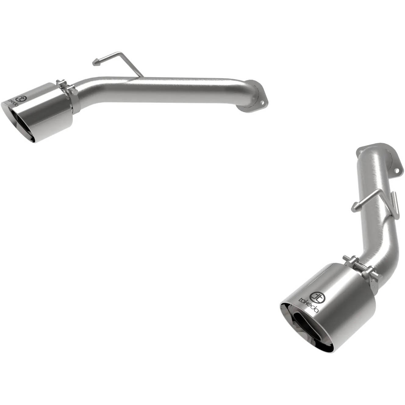 aFe Takeda Axle-Back Exhaust System w/ Polished Tips (2.5in, 304SS), 2023-2025 Nissan Z