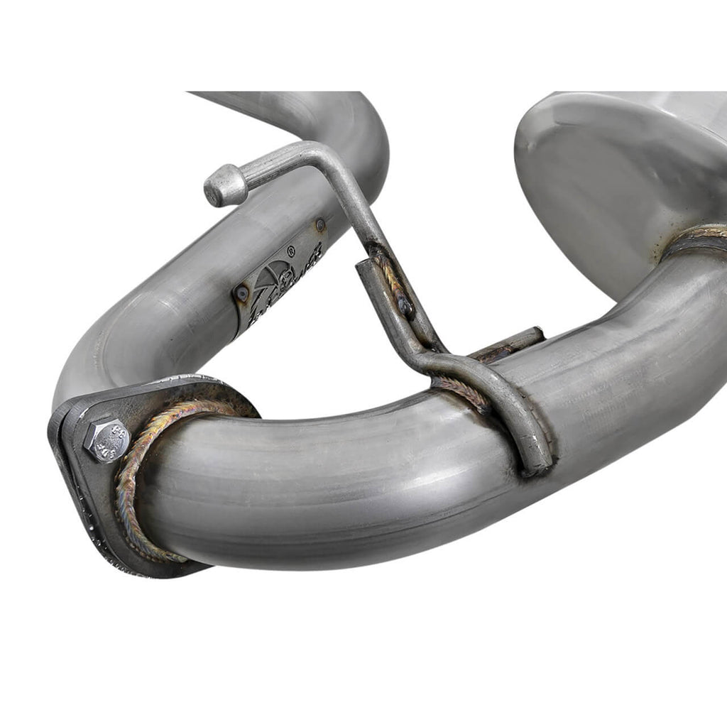 aFe Takeda Cat-Back Exhaust System (2.5in, 304SS), 2018-2023 Crosstrek - Angle 2