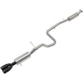 aFe Takeda Cat-Back Exhaust System w/ Black Tips (2.5in, 304SS), 2014-2019 Fiesta ST