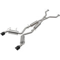 aFe Takeda Cat-Back Exhaust System w/ Black Tips (2.5in, 304SS), 2009-2020 370Z