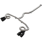 aFe Takeda Cat-Back Exhaust System w/ Black Tips (3in > 2.5in, 304SS), 2022-2026 WRX