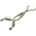 aFe Takeda Cat-Back Exhaust System w/ Blue Flame Tips (2.5in, 304SS), 2009-2020 370Z