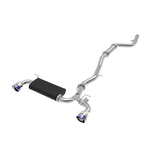 aFe Takeda Cat-Back Exhaust System w/ Blue Flame Tips (3in > 2.5in, 304SS), 2020-2021 GR Supra (A90)