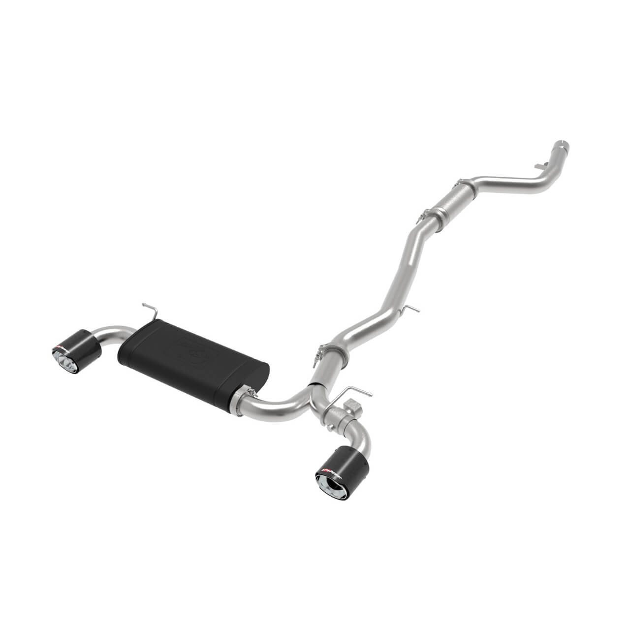 aFe Takeda Cat-Back Exhaust System w/ Carbon Fiber Tips (3in > 2.5in, 304SS), 2020-2021 GR Supra (A90)