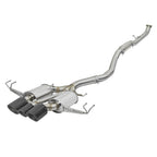 aFe Takeda Cat-Back Exhaust System w/ CF Tips (3in, 304SS), 2017-2021 Civic Type R