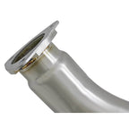 aFe Takeda Cat-Back Exhaust System w/ CF Tips (3in, 304SS), 2017-2021 Civic Type R - Angle 5