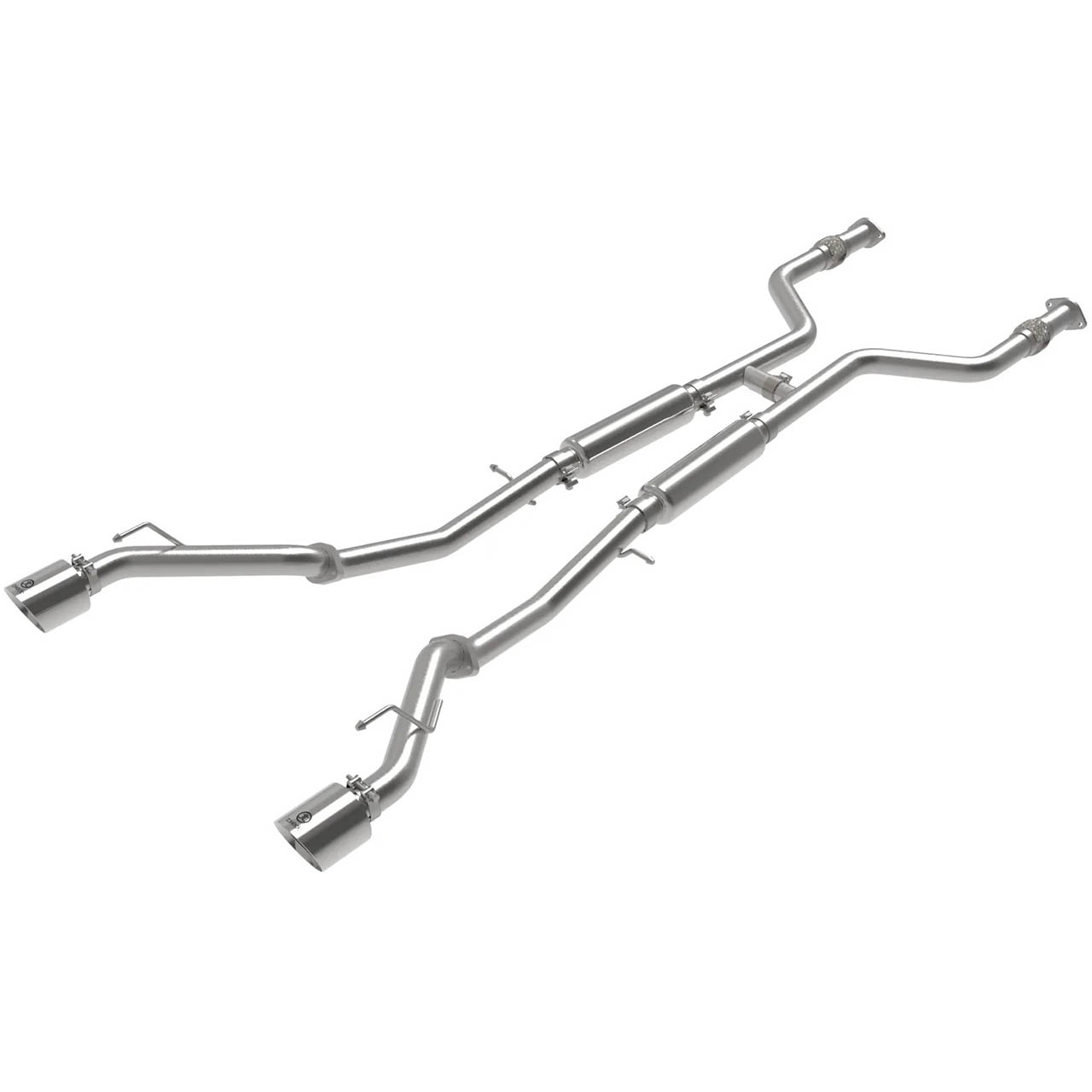 aFe Takeda Cat-Back Exhaust System w/ Polished Tips (2.5in, 304SS), 2023-2025 Nissan Z