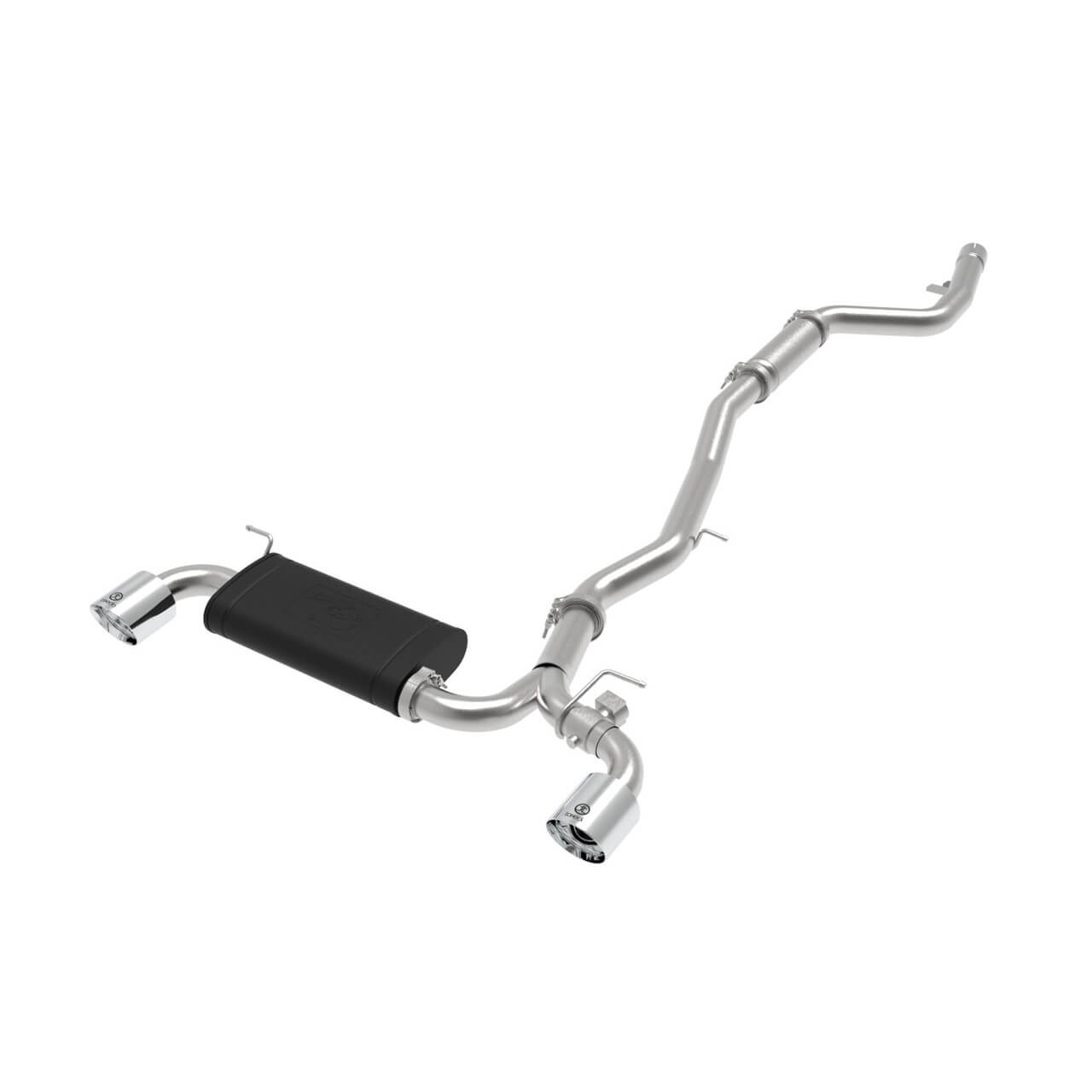 aFe Takeda Cat-Back Exhaust System w/ Polished Tips (3in > 2.5in, 304SS), 2020-2021 GR Supra (A90)