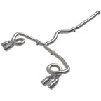 aFe Takeda Cat-Back Exhaust System w/ Polished Tips (3in > 2.5in, 304SS), 2022-2026 WRX