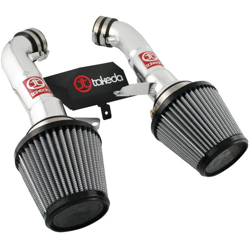 aFe Takeda Cold Air Intake Stage-2 w/Pro DRY S Filter (Polished), 2009-2020 370Z