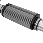 aFe Takeda Intake Stage-2 Polished Pro DRY S, 2009-2020 370Z - Angle 2