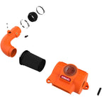 aFe Takeda Momentum Pro 5R Orange Edition Cold Air Intake System, 2022-2025 BRZ & GR86 - Angle 2