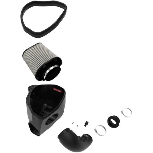 aFe Takeda Stage-2 Cold Air Intake System w/ Pro DRY S Filter, 2020-2022 GR Supra (A90) - Angle 2