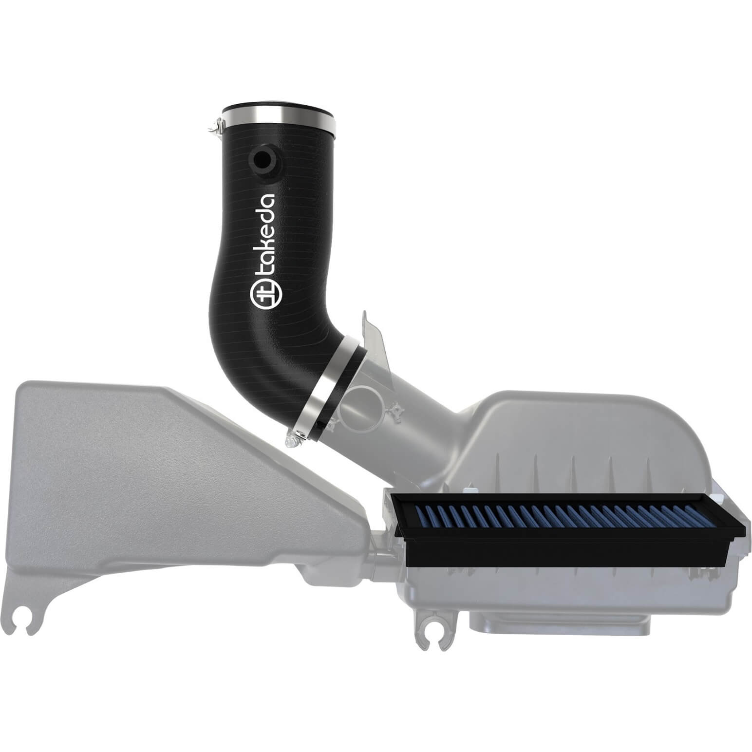 aFe Takeda Super Stock Induction System w/ Pro 5R Filter, 2022-2025 BRZ & GR86 - Angle 5
