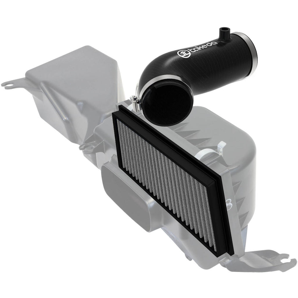 aFe Takeda Super Stock Induction System w/ Pro Dry S, 2022-2025 BRZ & GR86 - Angle 2