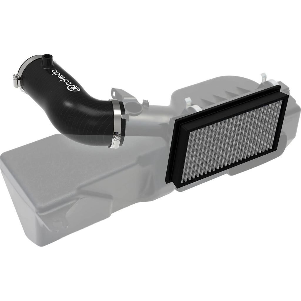 aFe Takeda Super Stock Induction System w/ Pro Dry S, 2022-2025 BRZ & GR86 - Angle 3