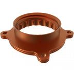 aFe Throttle Body Spacer (Orange), 2022-2025 BRZ & GR86 - Angle 2