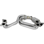 aFe Twisted Steel 304SS Long Tube Header w/ Cat, 2013-2020 BRZ/FR-S/86 - Angle 4