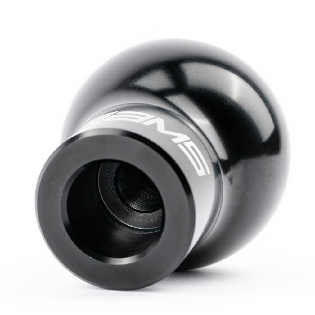 AMS Billet Shift Knob (Incl Red, Black, & Gunmetal Caps), 2015-2021 STi & 2015-2026 WRX - Angle 2