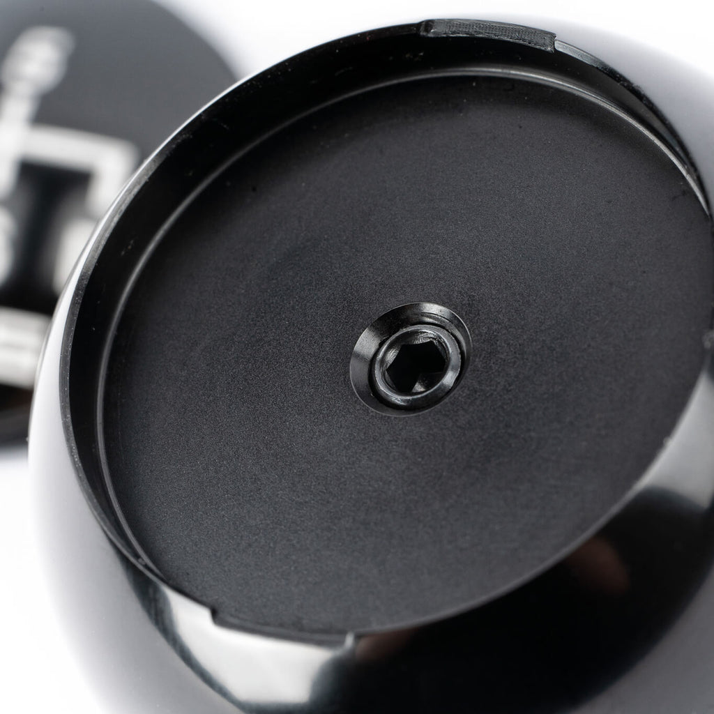 AMS Billet Shift Knob (Incl Red, Black, & Gunmetal Caps), 2015-2021 STi & 2015-2026 WRX - Angle 4