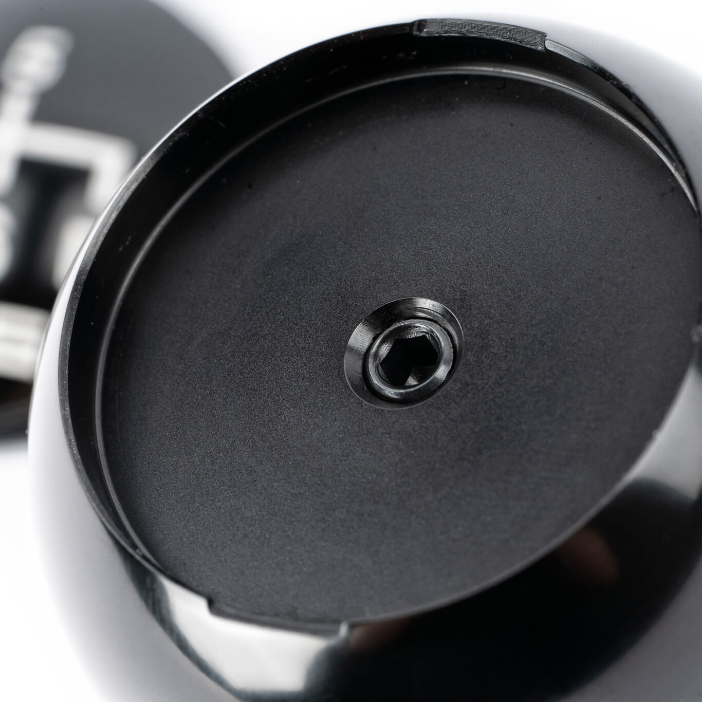 AMS Billet Shift Knob (Incl Red, Black, & Gunmetal Caps), 2015-2021 STi & 2015-2026 WRX - Angle 4