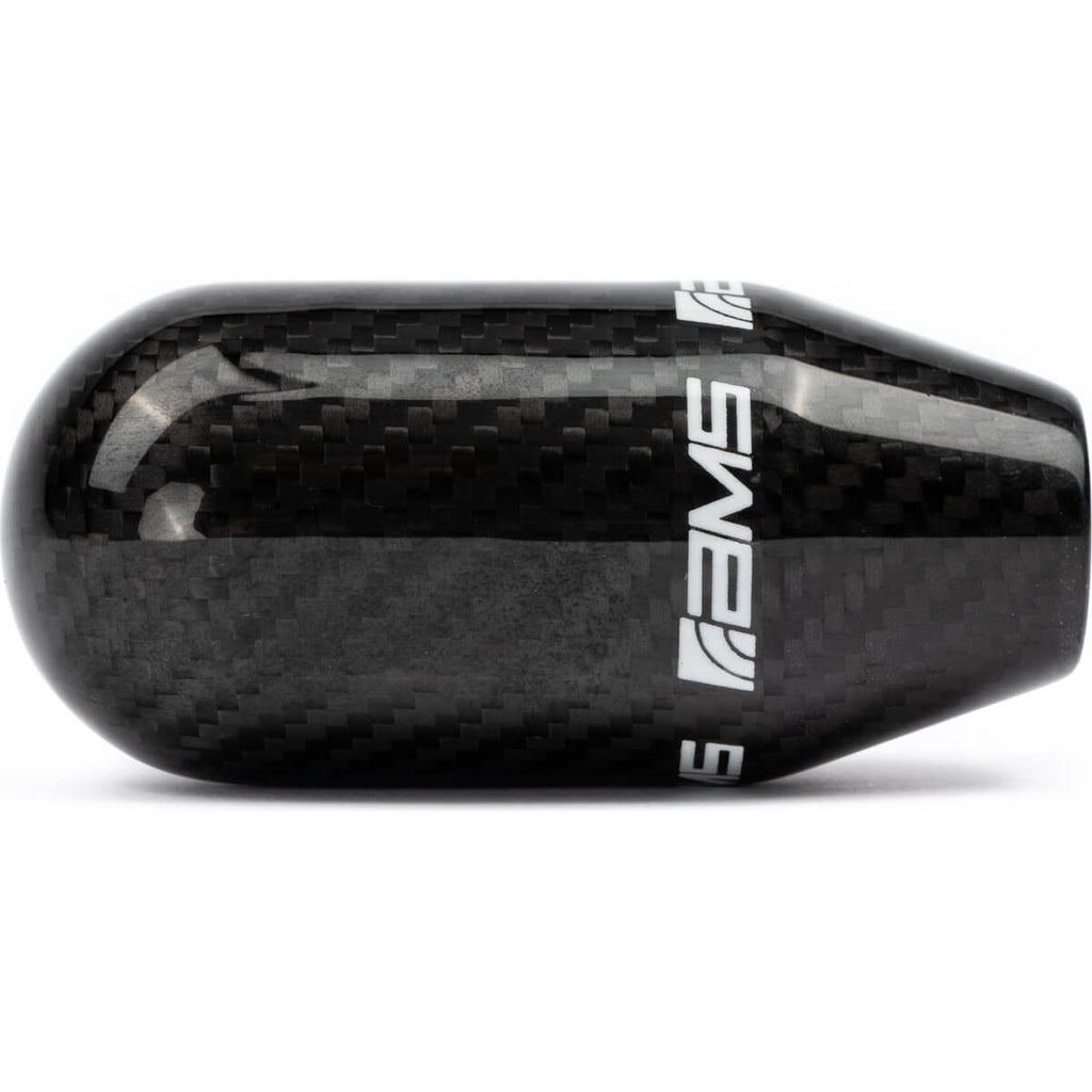 AMS Carbon Fiber Weighted Shift Knob, 2015-2021 STi & 2015-2026 WRX - Angle 2