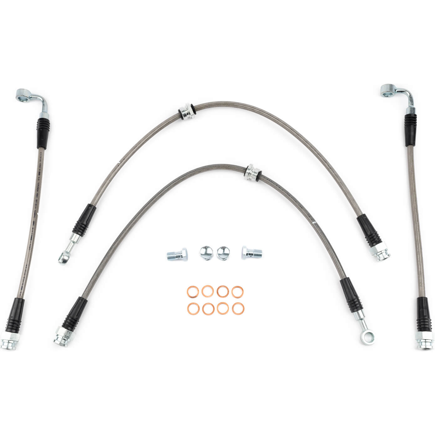 AMS Stainless Steel Brake Hoses (4 Lines), 2023-2025 Nissan Z