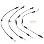 AMS Stainless Steel Brake Hoses, 2022-2025 WRX - Angle 3