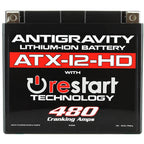 Antigravity Batteries YTX12 High Power Lithium Battery w/ Re-Start - Angle 2