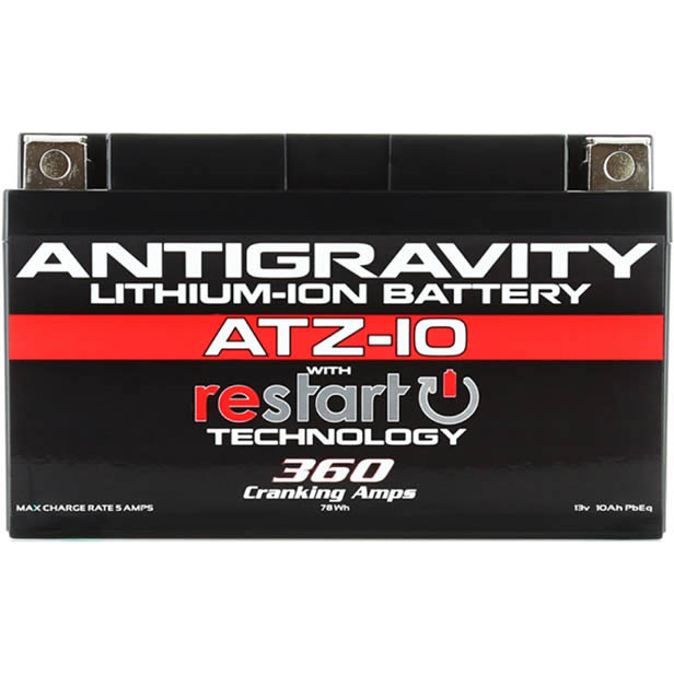 Antigravity Batteries YTZ10 Lithium Battery w/ Re-Start - Angle 2