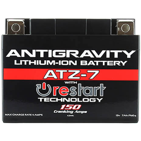 Antigravity Batteries YTZ7 Lithium Battery w/ Re-Start - Angle 2