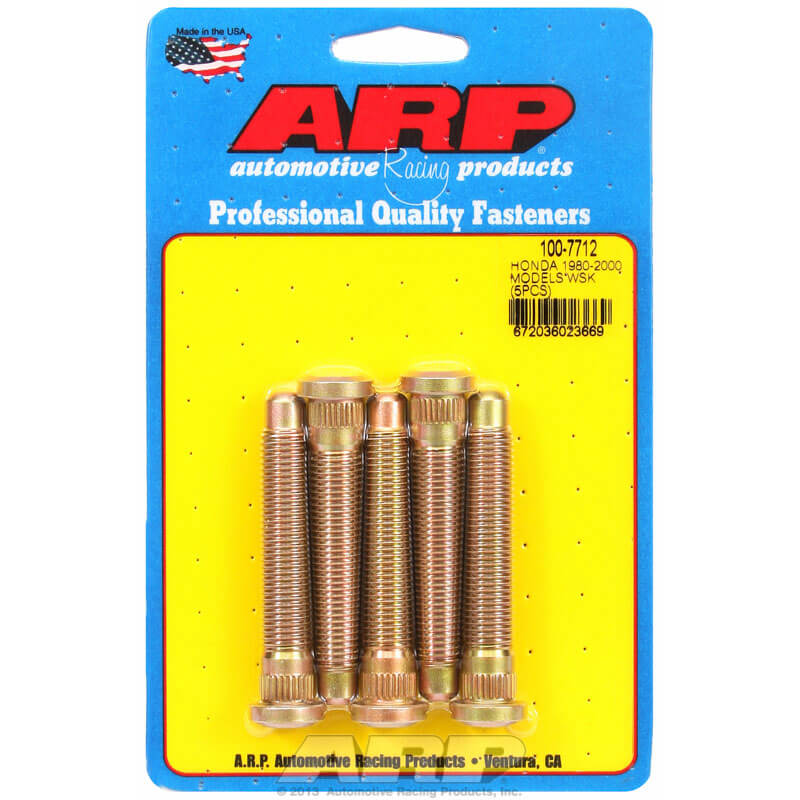 ARP Extended Wheel Studs (M12x1.5mm, Pack/5), Honda (Incl. S2000)