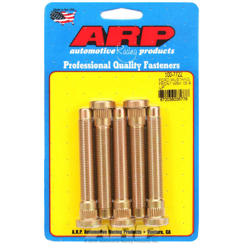 ARP Front Wheel Studs Kit (Pack/5), 2005+ Mustang