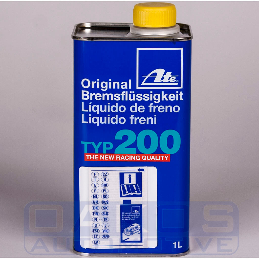 ATE Type 200 DOT 4 Racing Brake Fluid (Amber)