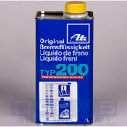 ATE Type 200 DOT 4 Racing Brake Fluid (Amber)