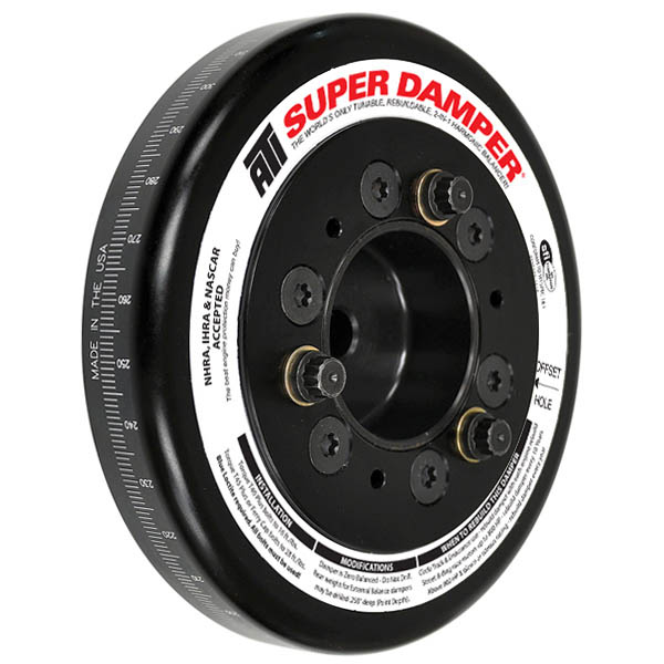 ATI Harmonic Super Damper Crank Pulley  (Aluminum, 10% Under Drive), 2013-2020 BRZ/FR-S/86